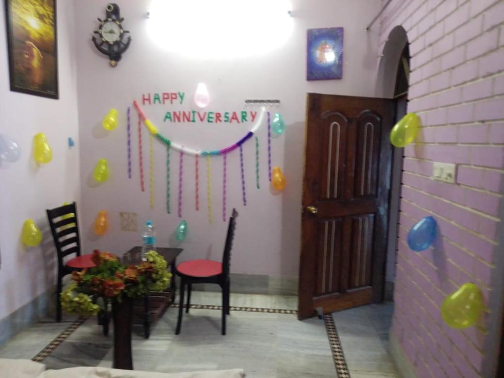 Srishti Shelter Hotel Varanasi Luaran gambar